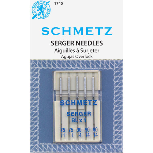Schmetz Overlock BLX1 Multi-Pack - 75/90