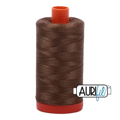 Aurifil 50 weight Cotton Thread, Dk Sandstone-1318