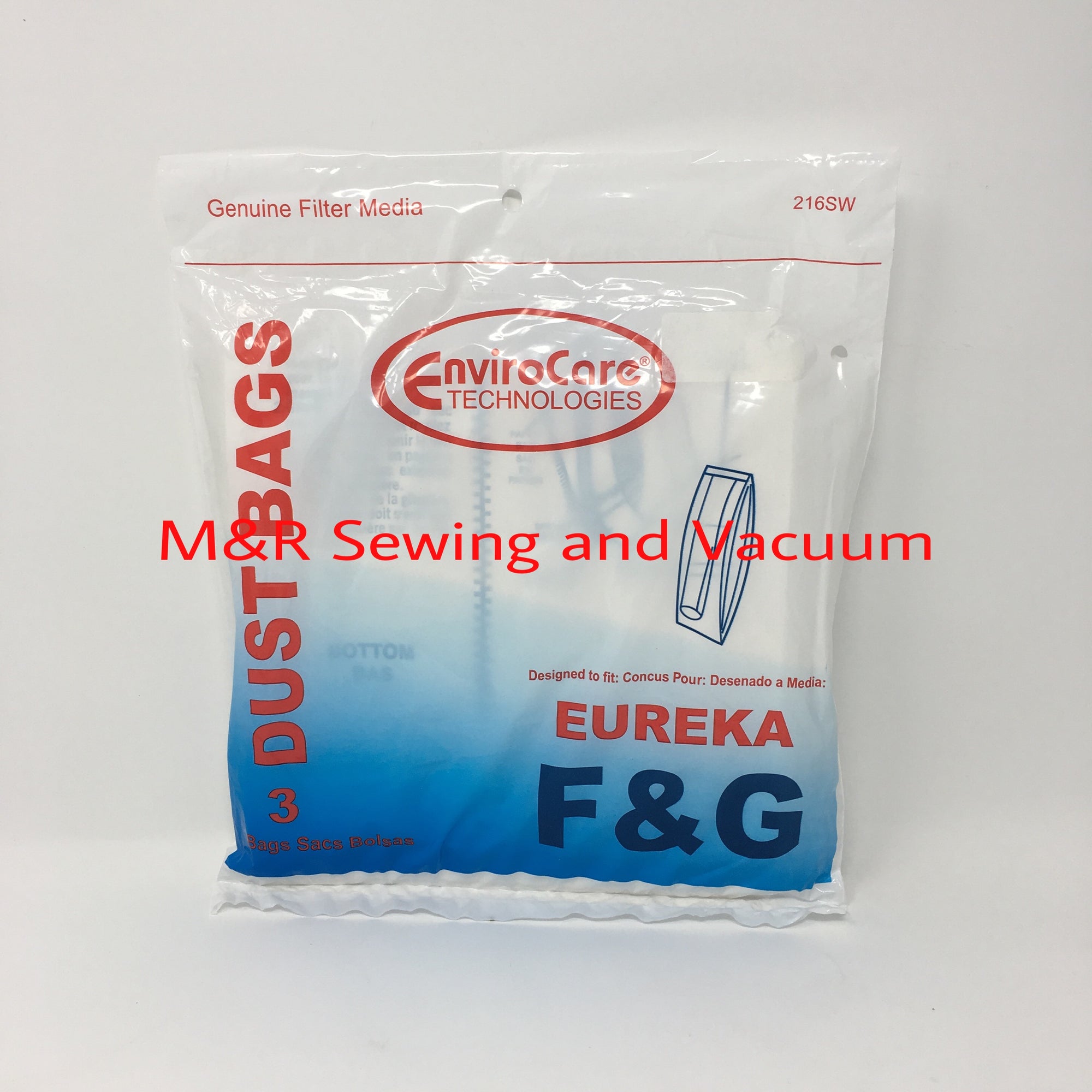 Eureka Type F & G Bag