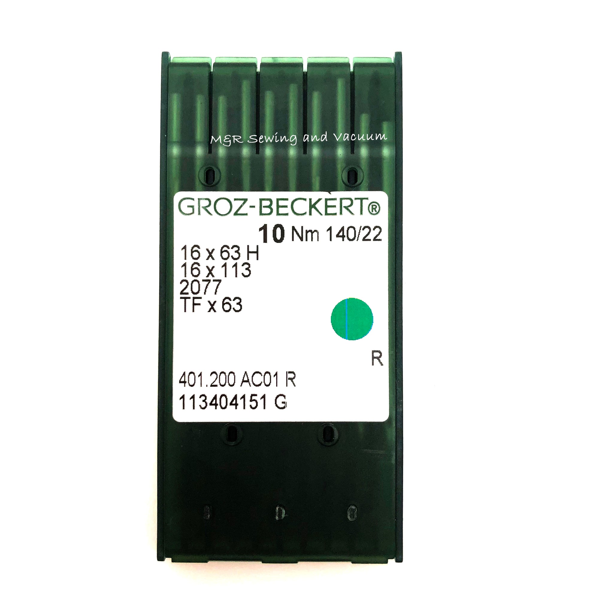 Groz-Beckert 16x63H (TFx63) Industrial Needles - 140/22