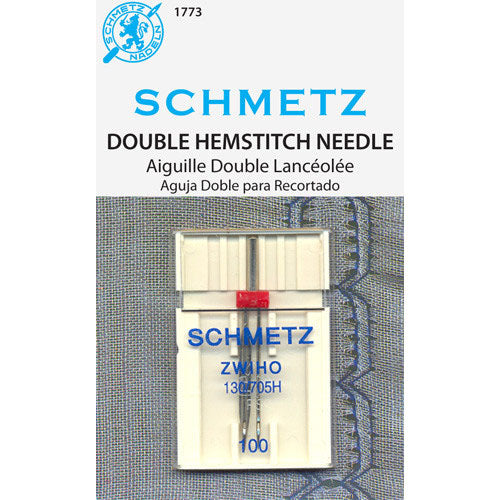 Schmetz Double Wing - Hemstitch Needle - 2.5/100