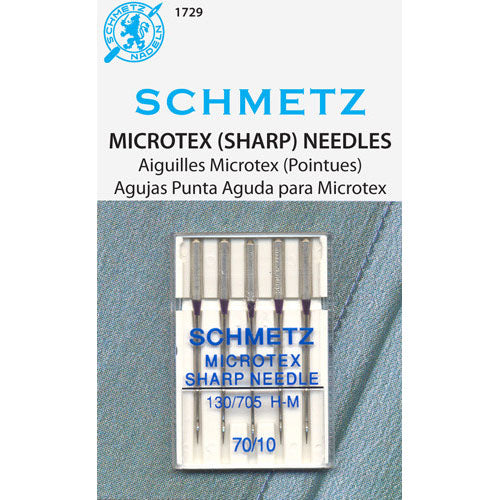 Schmetz Microtex Needles - 70/10