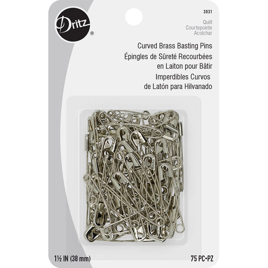 Curved Basting Pins, Size 2
