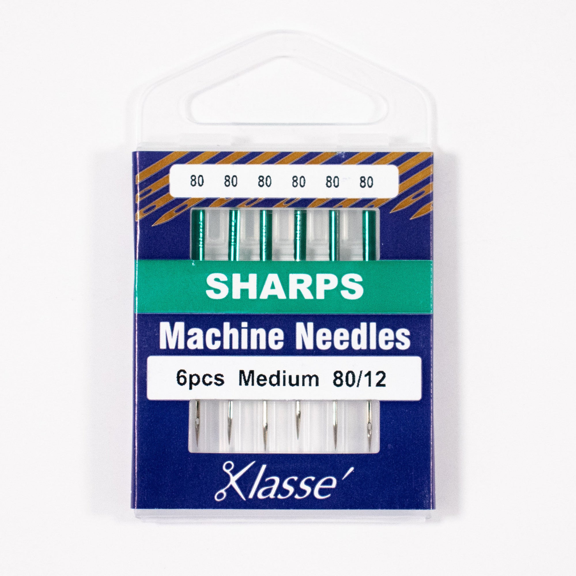 Sharps Needle 80/12, Pkg.6