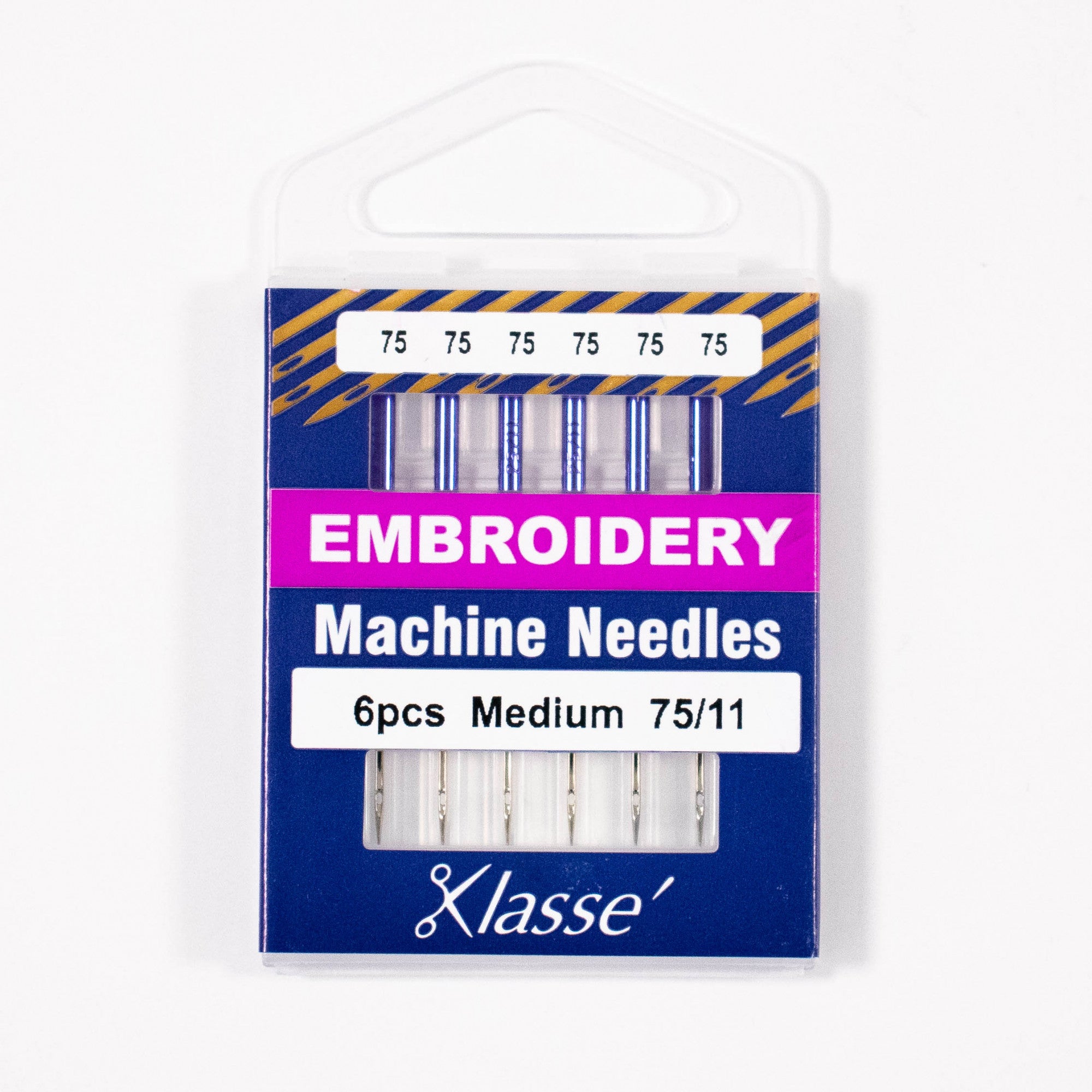 Embroidery Needle 75/11, Pkg.6