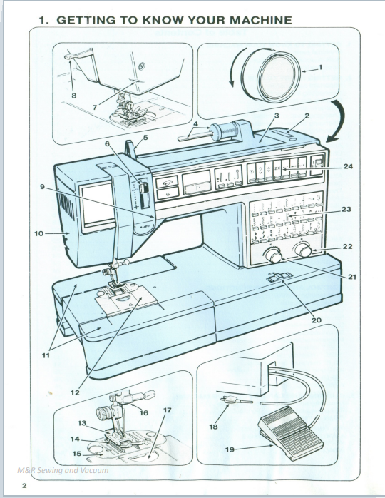 Instruction Manual, Singer 6268