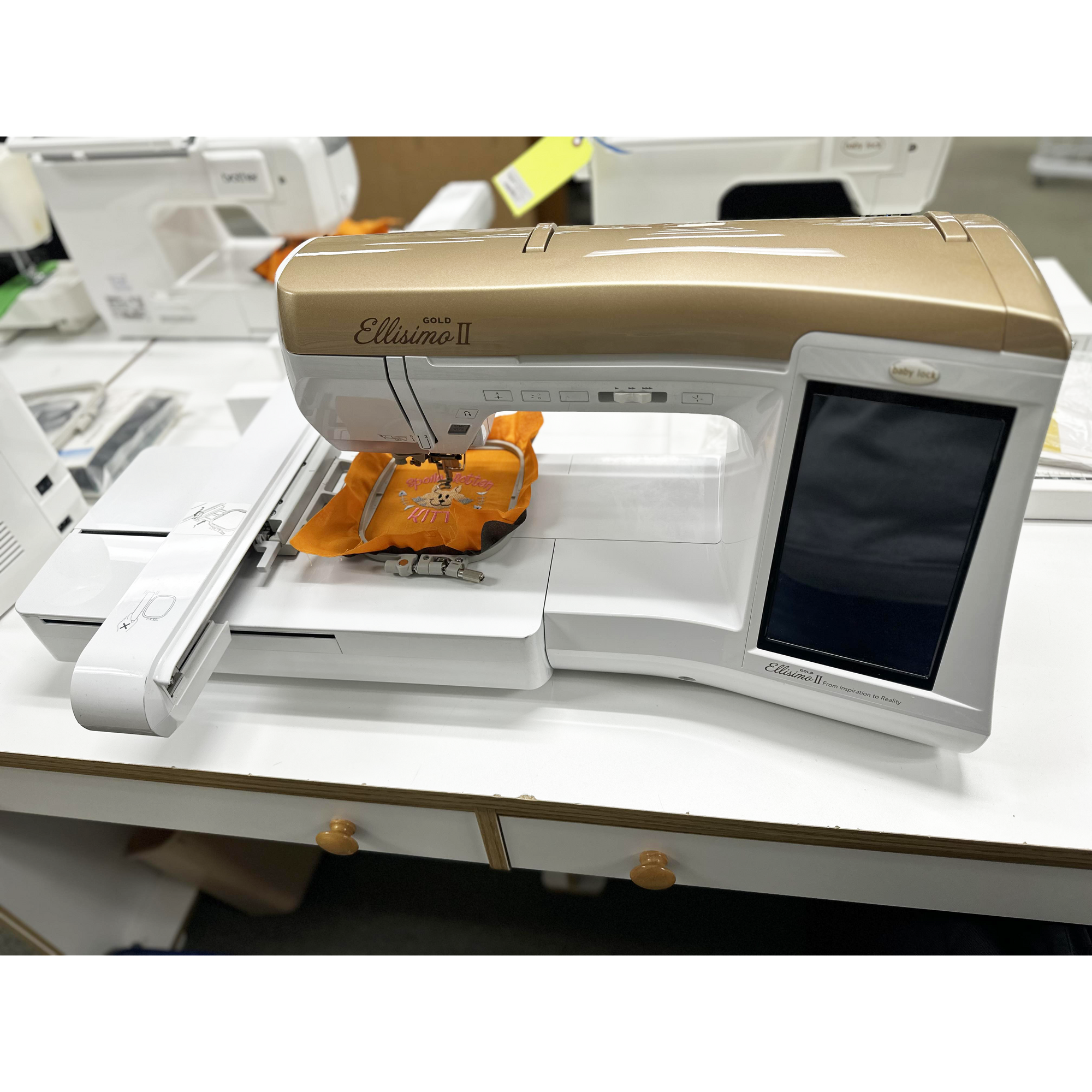 Used Baby Lock Ellisimo Gold II Sewing and Embroidery Machine