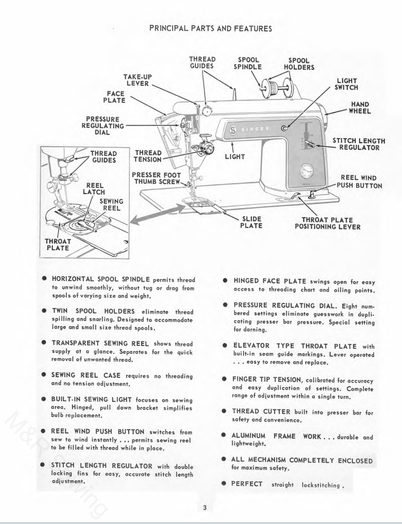 Singer Touch & Sew 604 Instruction Manual
