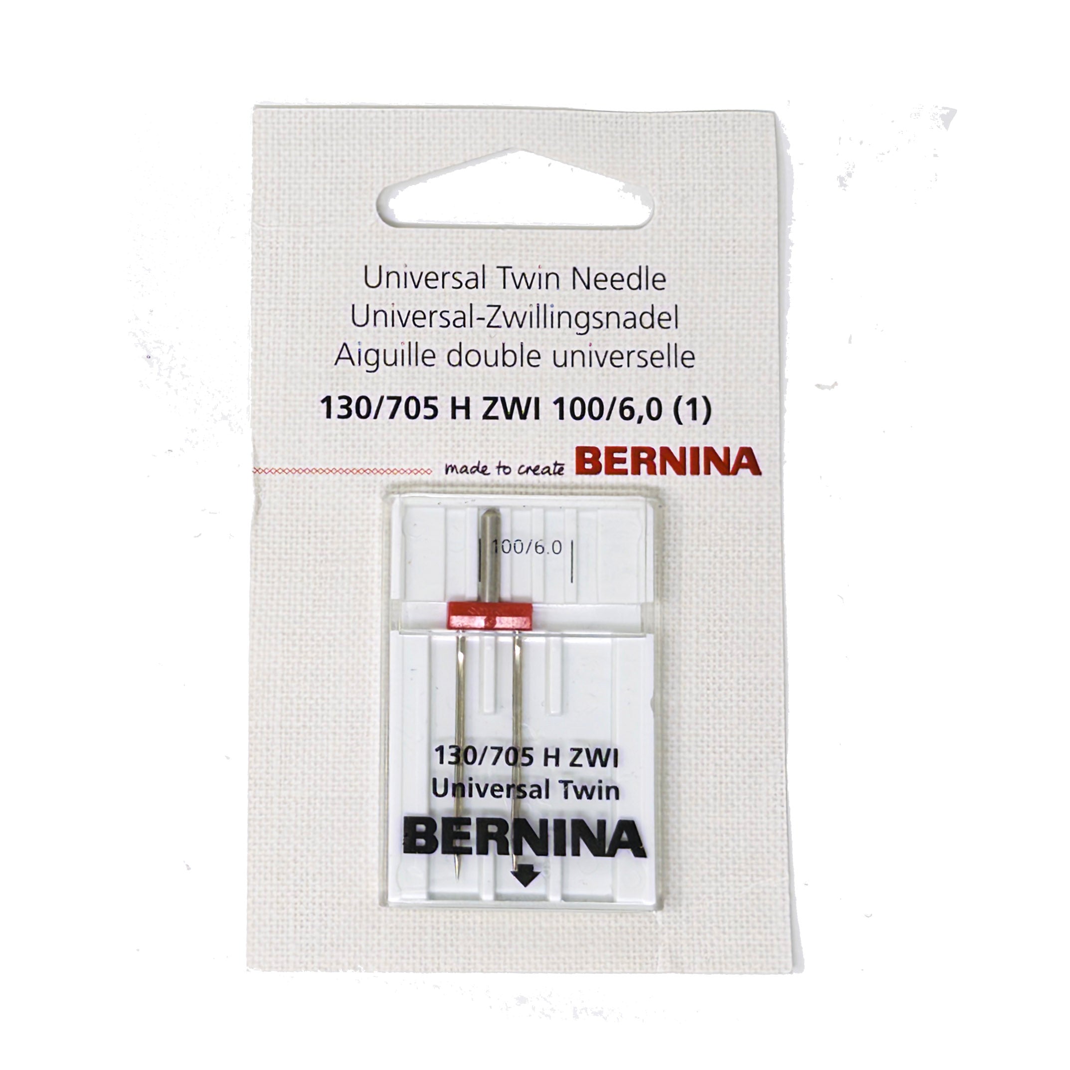 Universal Twin Needle, 6mm, 100/16