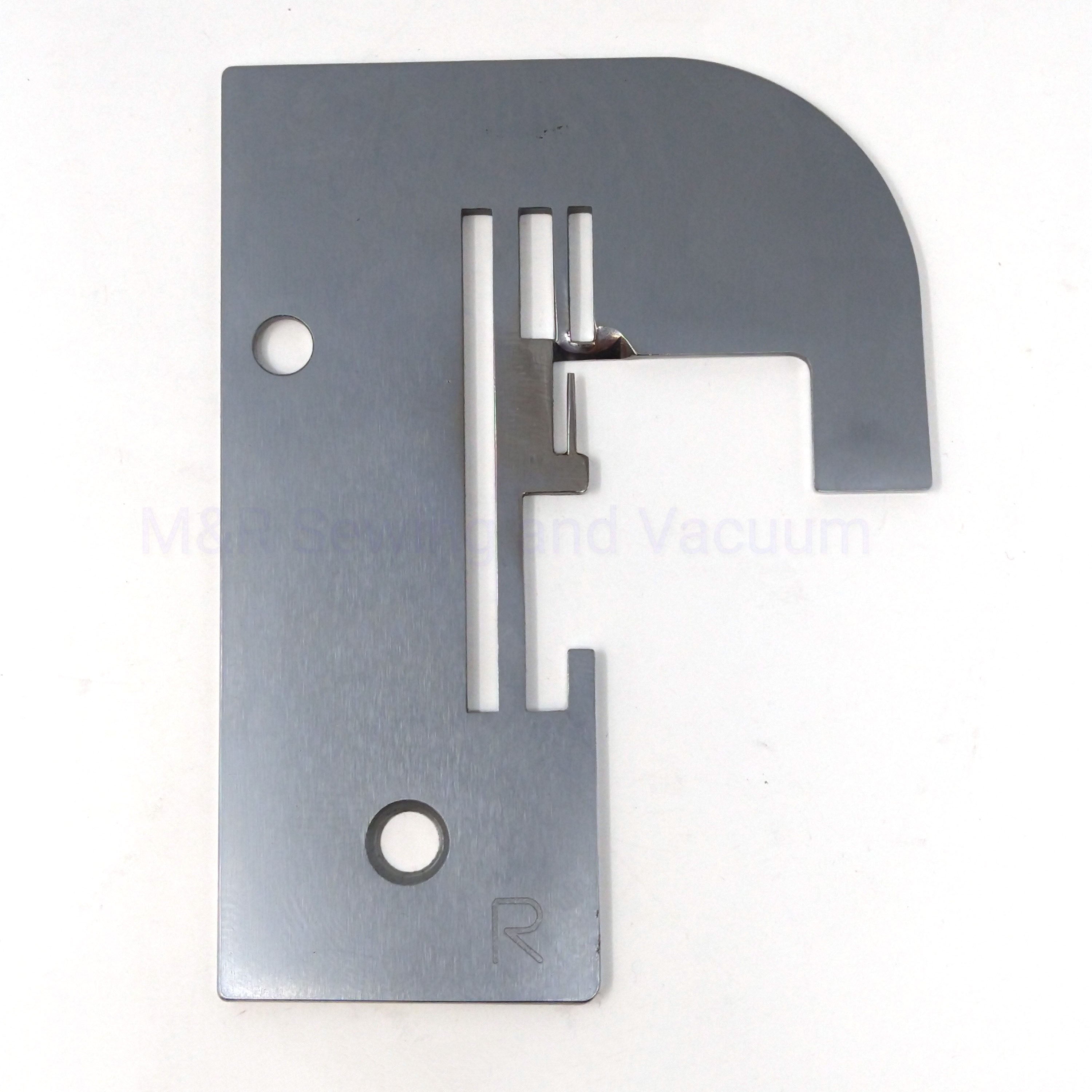 Rolled Hem Needle Plate, White, 11605