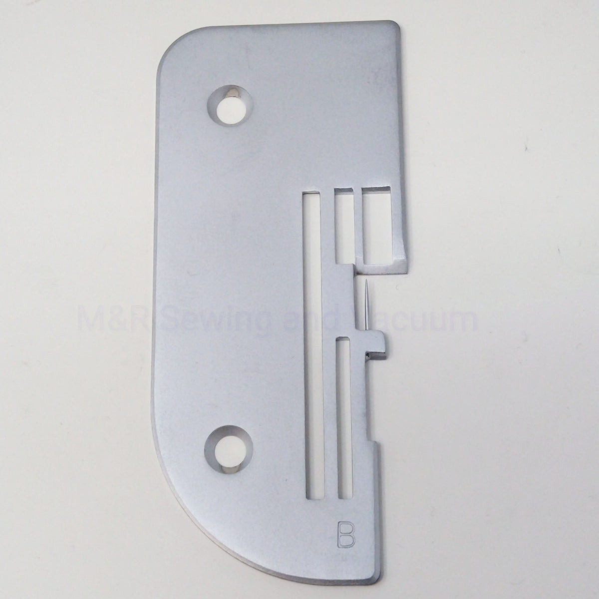 Rolled Hem Needle Plate, White, 11923