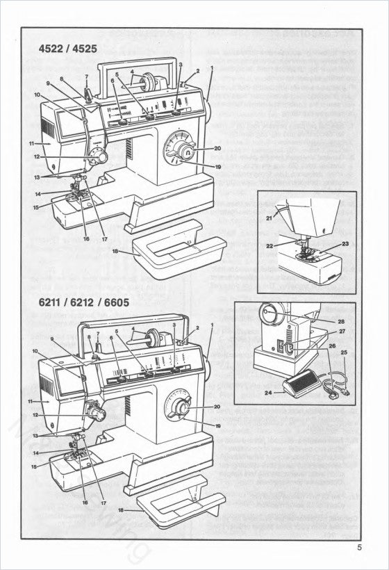 Instruction Manual, Singer