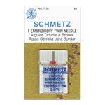 Schmetz Twin Embroidery Needles