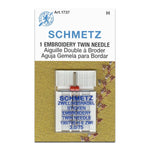 Schmetz Twin Embroidery Needles