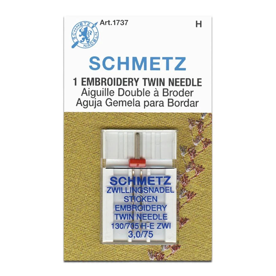 Schmetz Twin Embroidery Needles