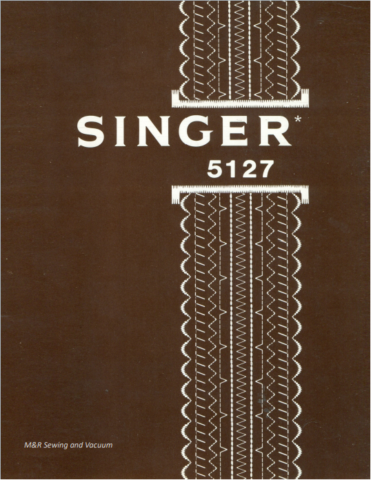 Instruction Manual, Singer 5127