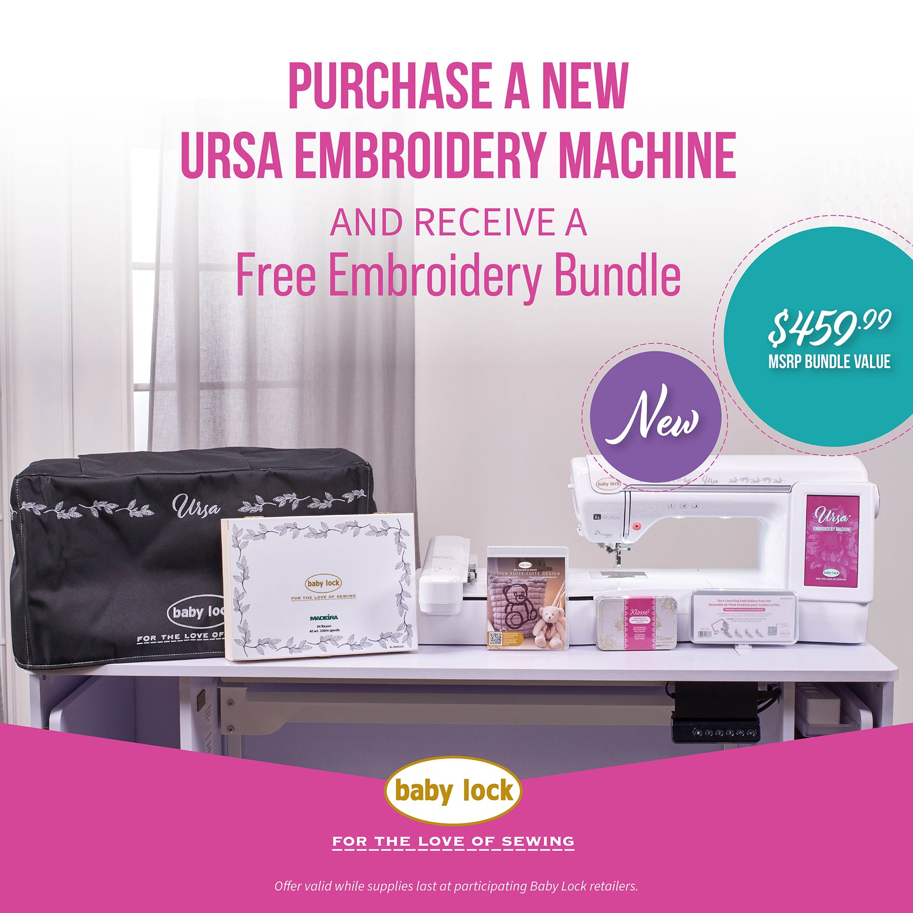 Baby Lock Ursa Embroidery Only Machine