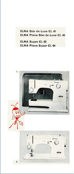 Elna 41/43/62/64 Instruction Manual