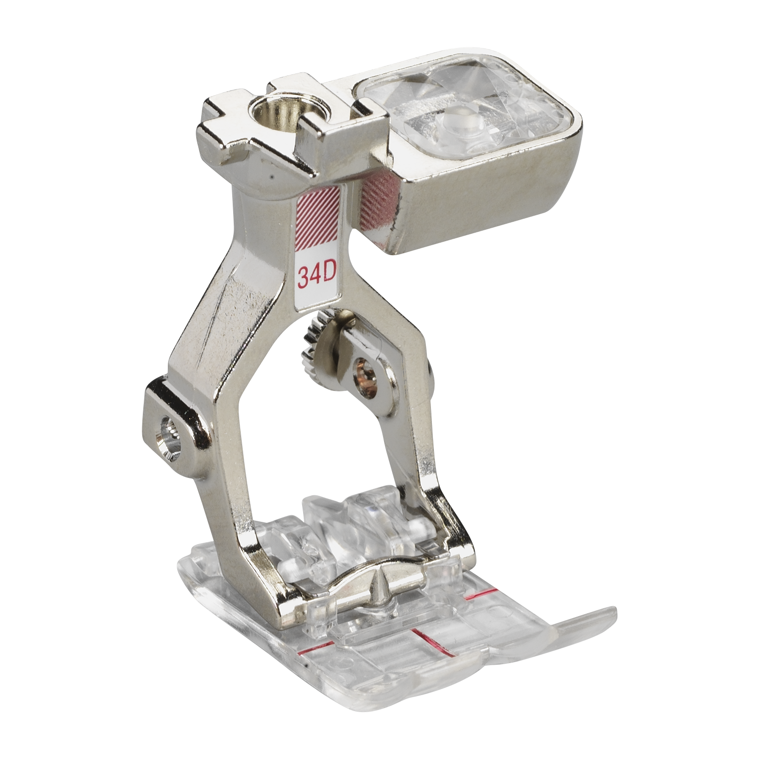 Bernina Foot #34D Clear Reverse Pattern - 9mm