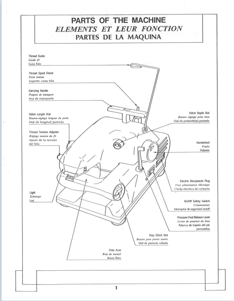 Baby Lock BH600 Blindhemmer Instruction Manual