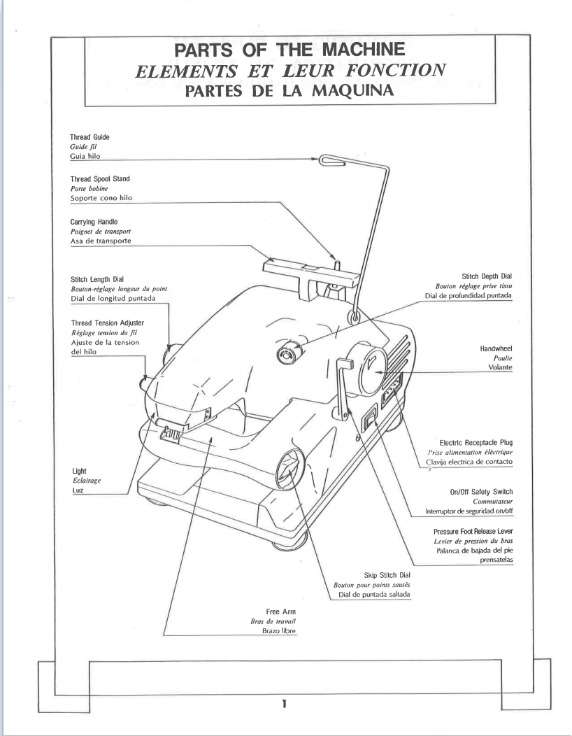 Instruction Manual, BH600 Blindhemmer, Baby Lock