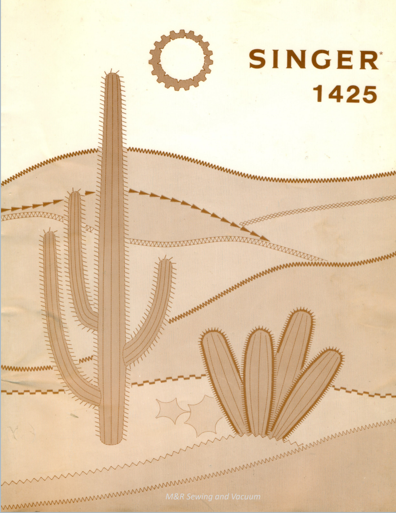 Singer 1425 Instruction Manual