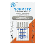 Schmetz Chrome Universal Needles – 5/pk