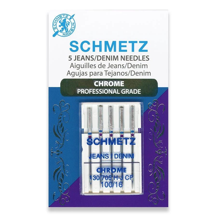 Schmetz Chrome Denim Needles