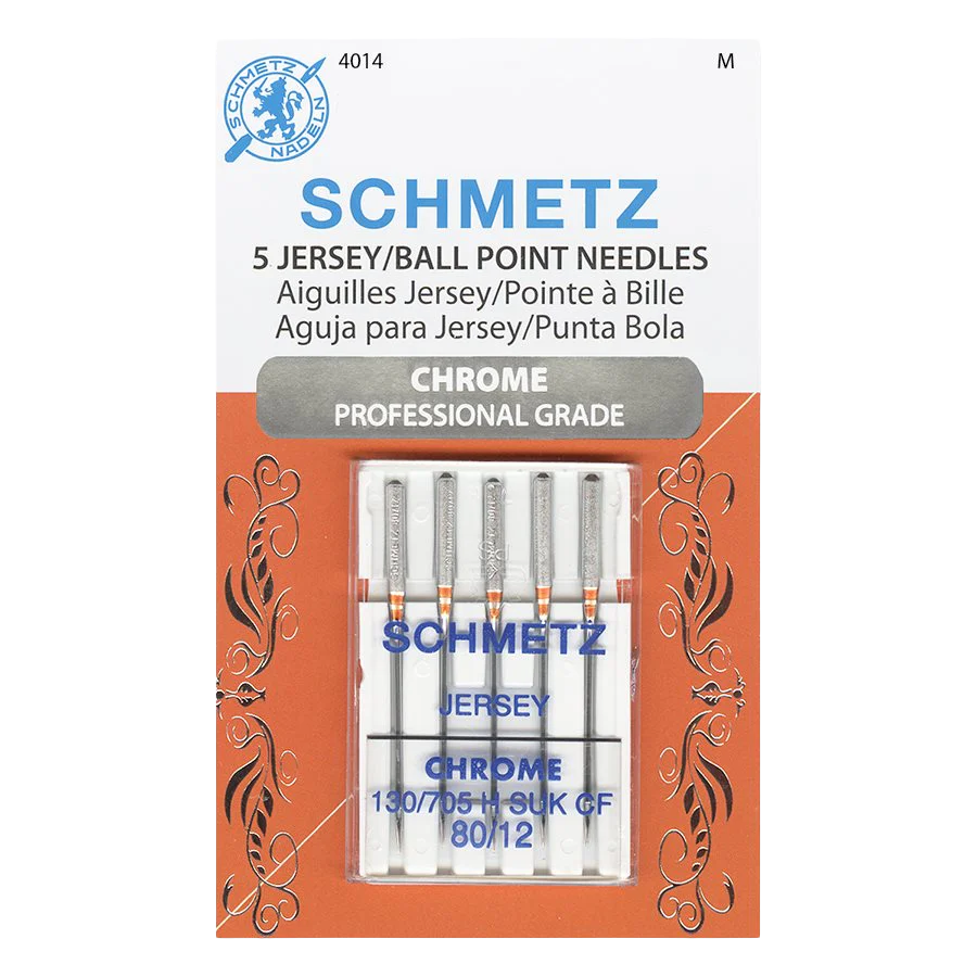 Schmetz Chrome Jersey/Ball Point Needles