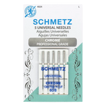 Schmetz Chrome Universal Needles – 5/pk
