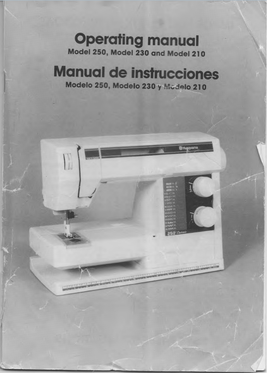 Husqvarna Viking 210/230/250 Instruction Manual
