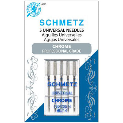 Schmetz Chrome Universal Needles - 90/14