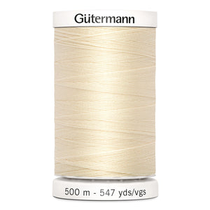 Gutermann Sew-All Polyester Thread - 500m/573yd