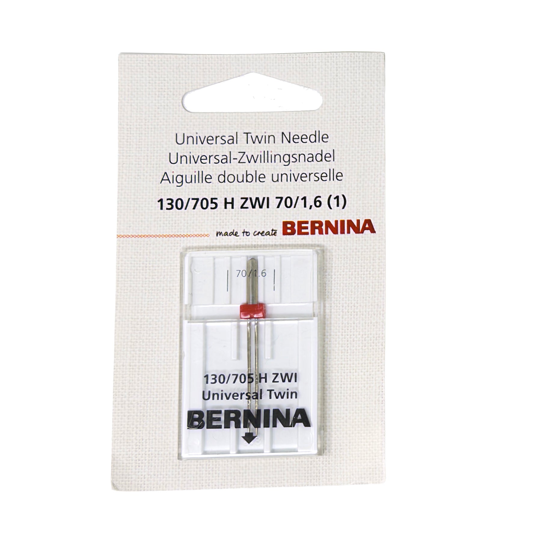 Twin Needles, 1.6mm, 70/10