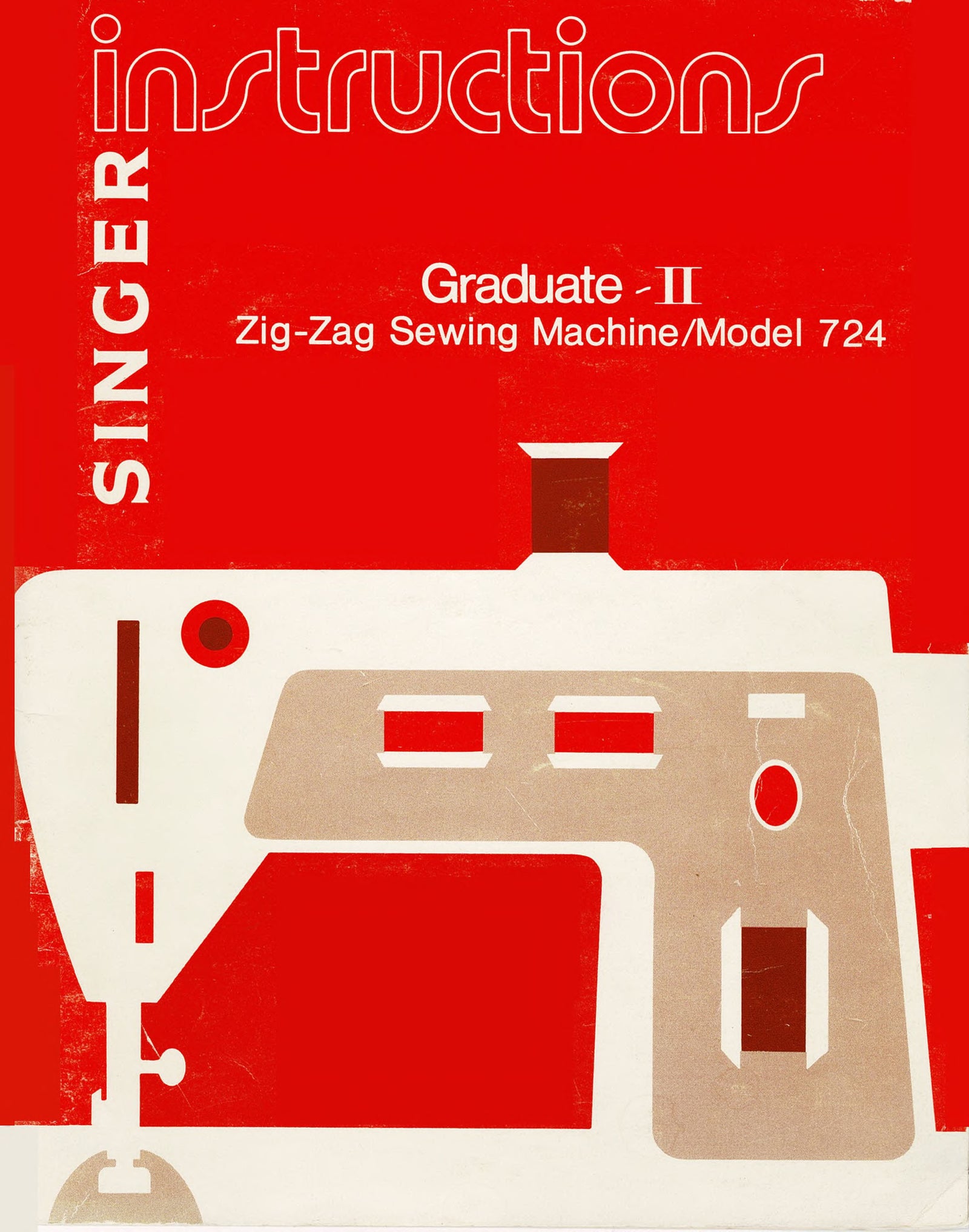 Singer 724/Graduate II Instruction Manual