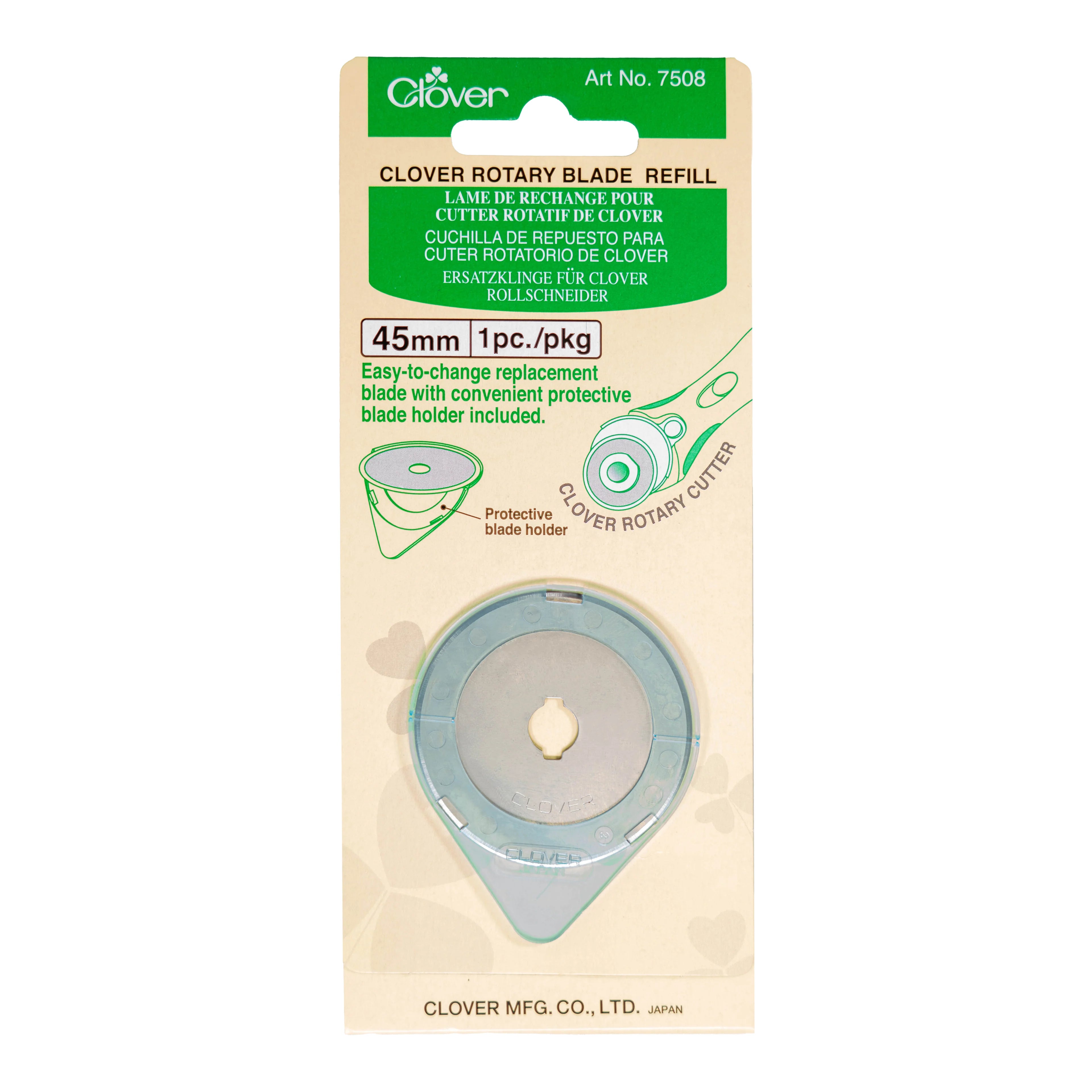 Clover Replacement Rotary Cutter Blades - 45mm