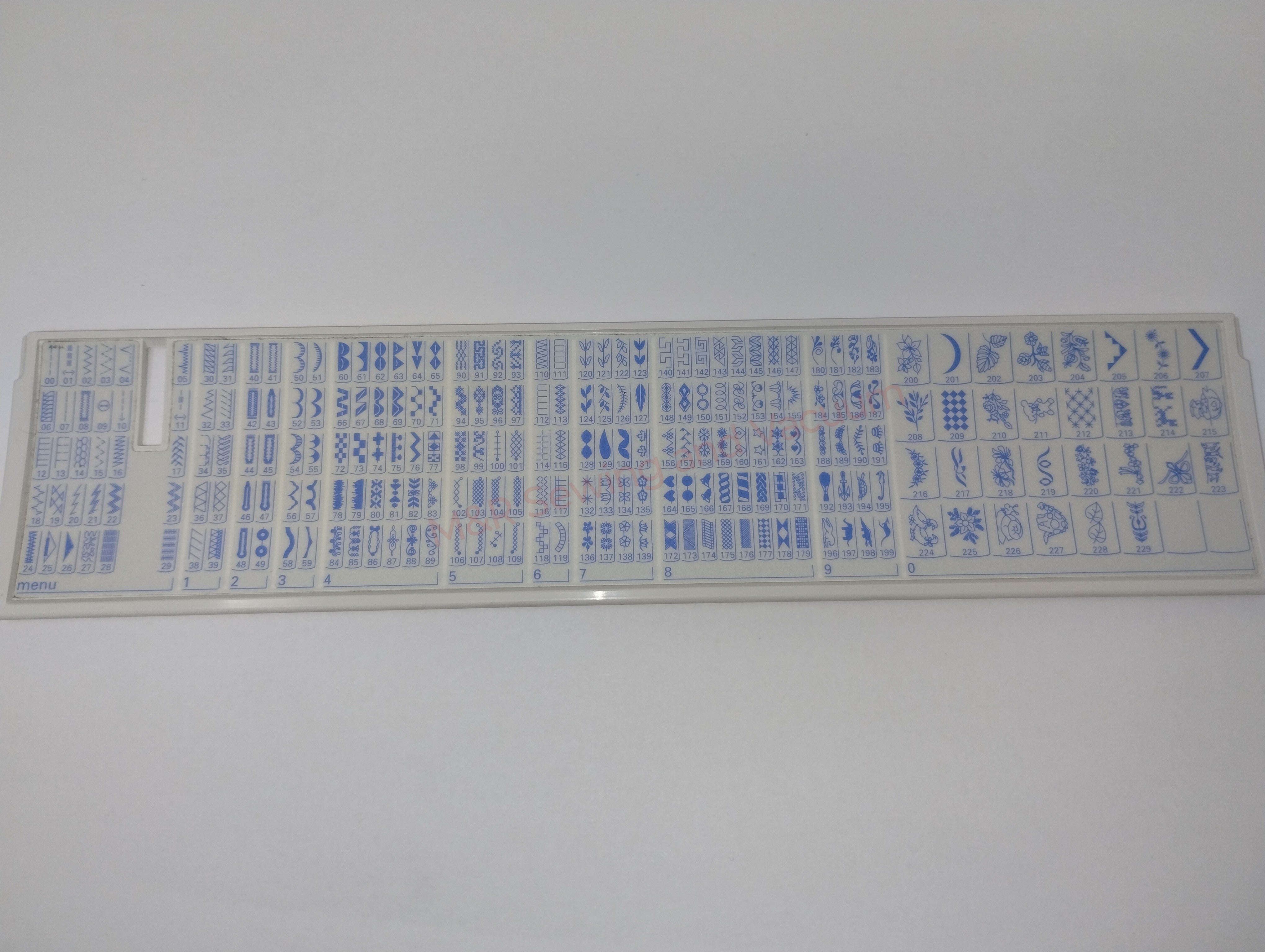 Top Lid, Pfaff 7550