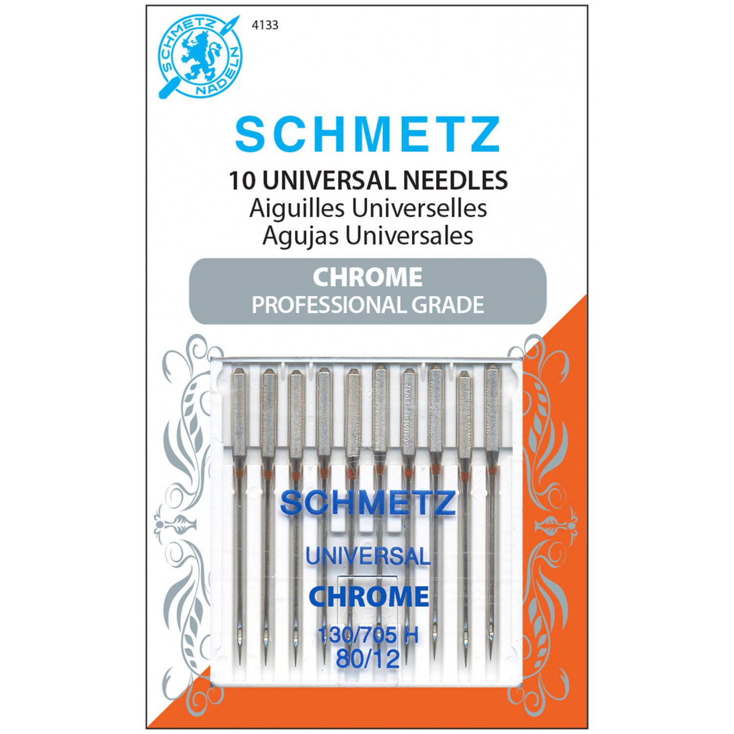 Schmetz Chrome Universal Needles - 80/12