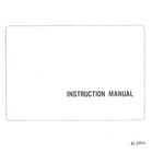 Baby Lock BL2500/BL3500 Instruction Manual