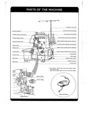 Baby Lock BL4-714 Serger Instruction Manual