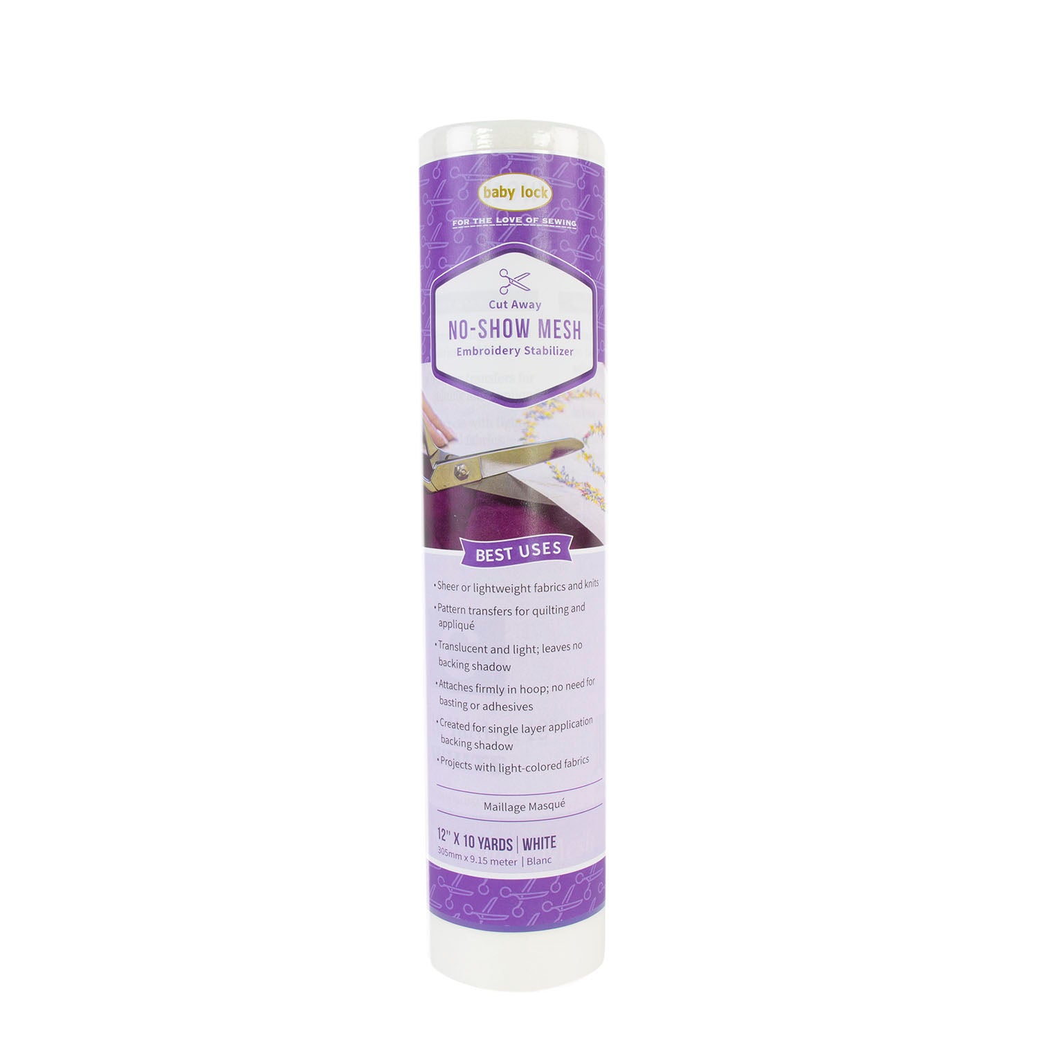 No-Show Mesh Cut Away Stabilizer
