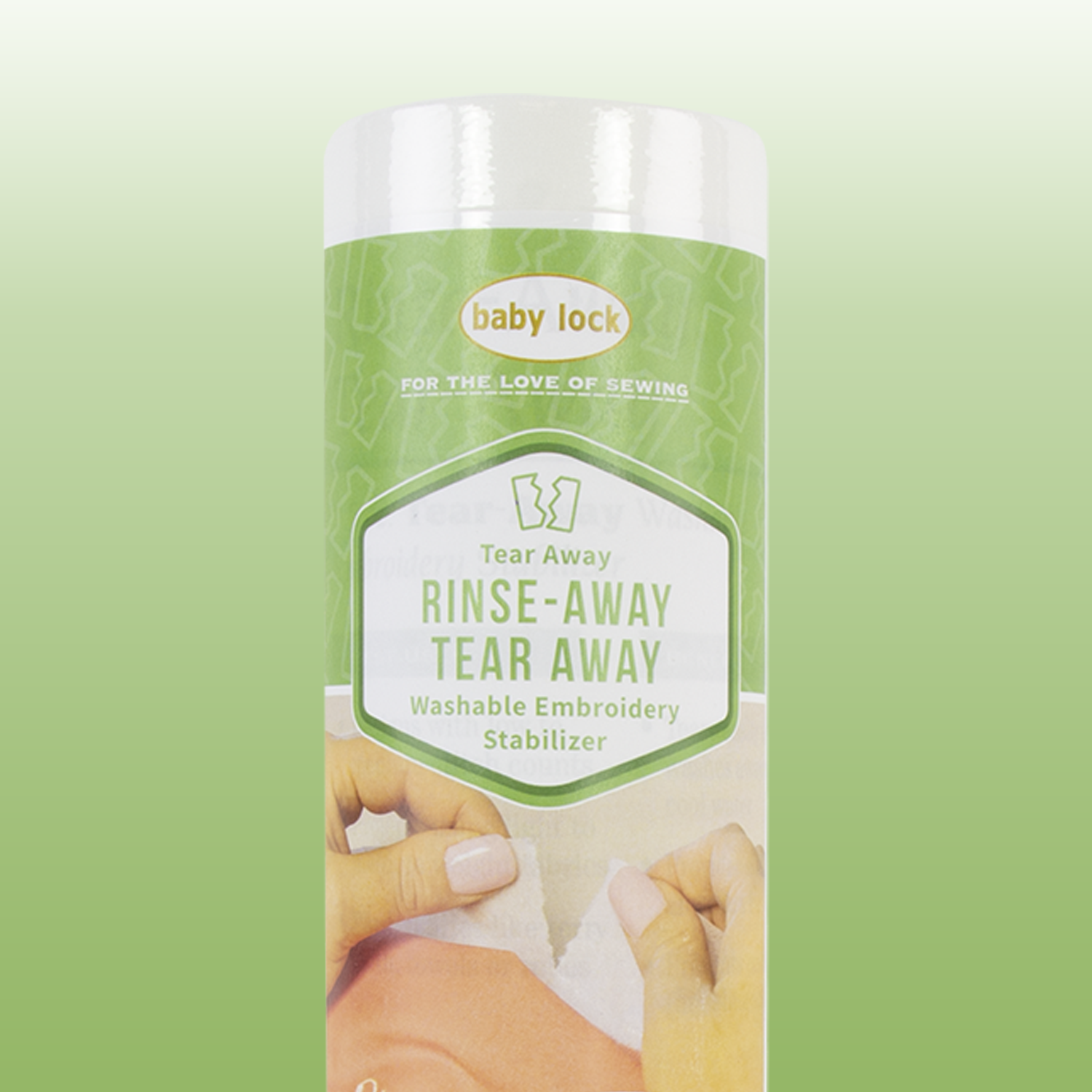 Rinse-Away Tear Away Stabilizer