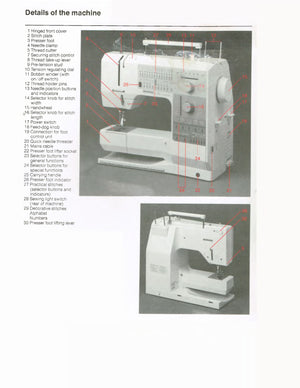 Bernina 1230 Instruction Manual Book 1