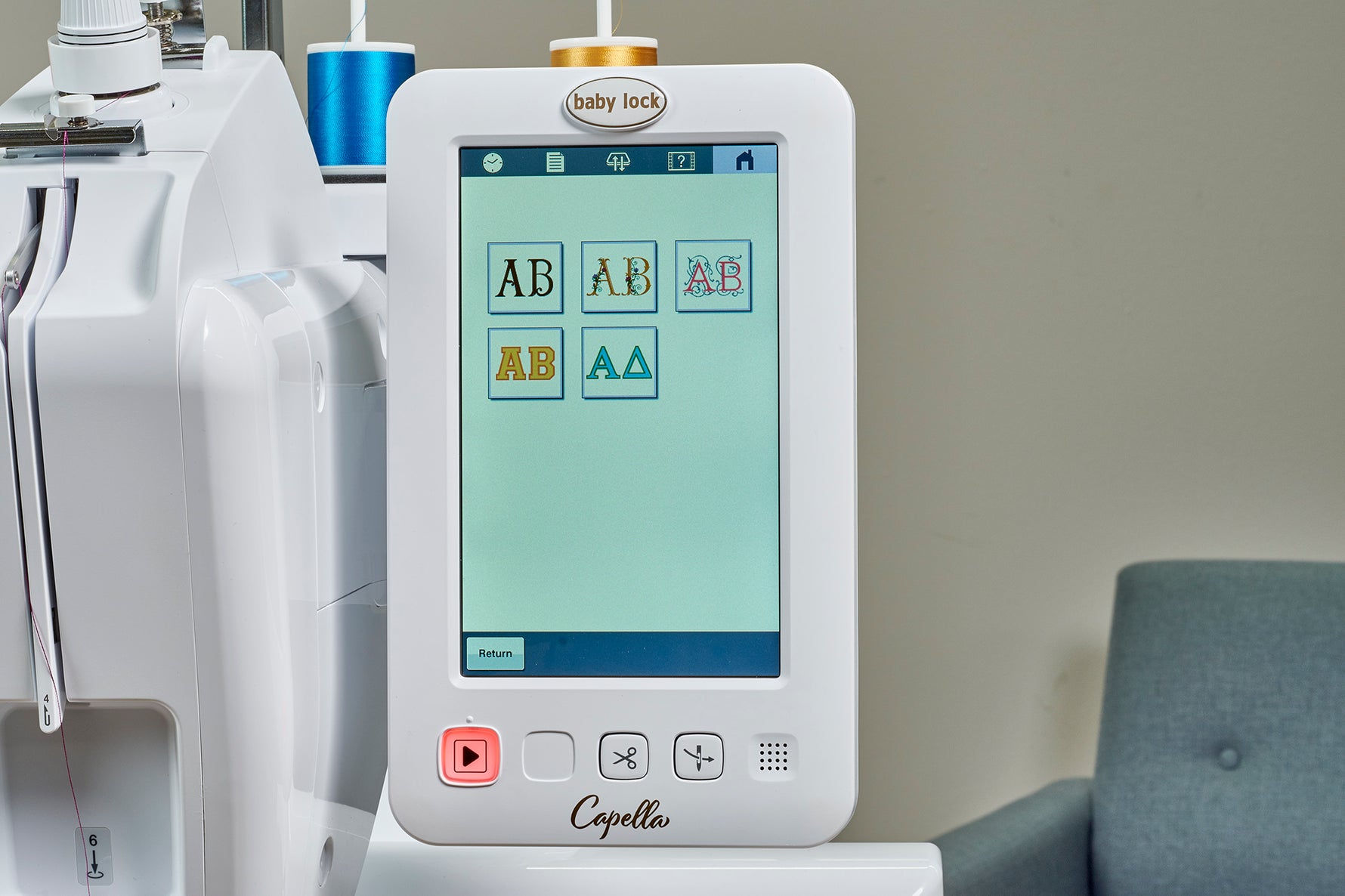 Baby Lock Capella Single-Needle Embroidery Machine