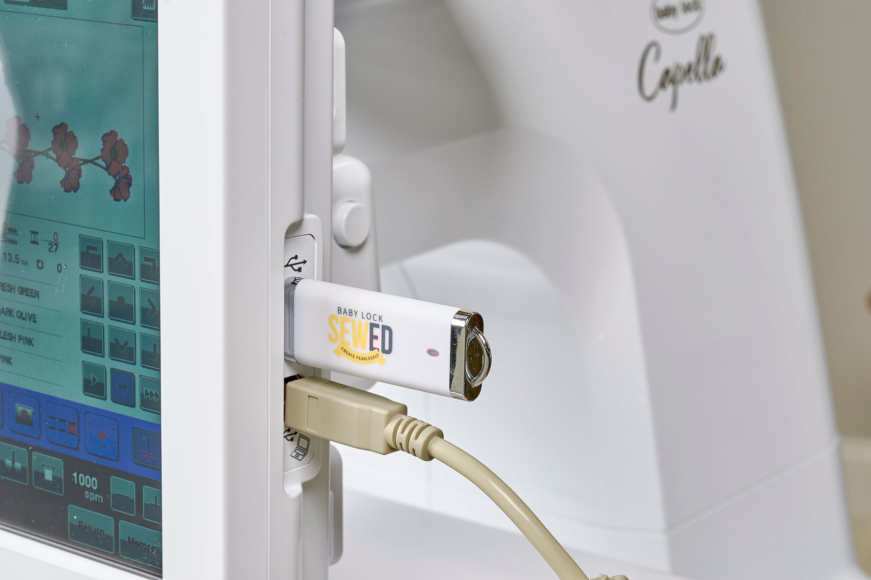 Baby Lock Capella Single-Needle Embroidery Machine