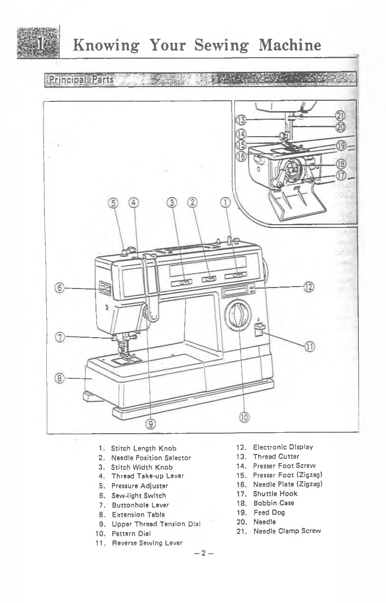 Baby Lock 2400 Instruction Manual