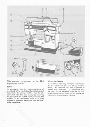 Elna 1400 Instruction Manual