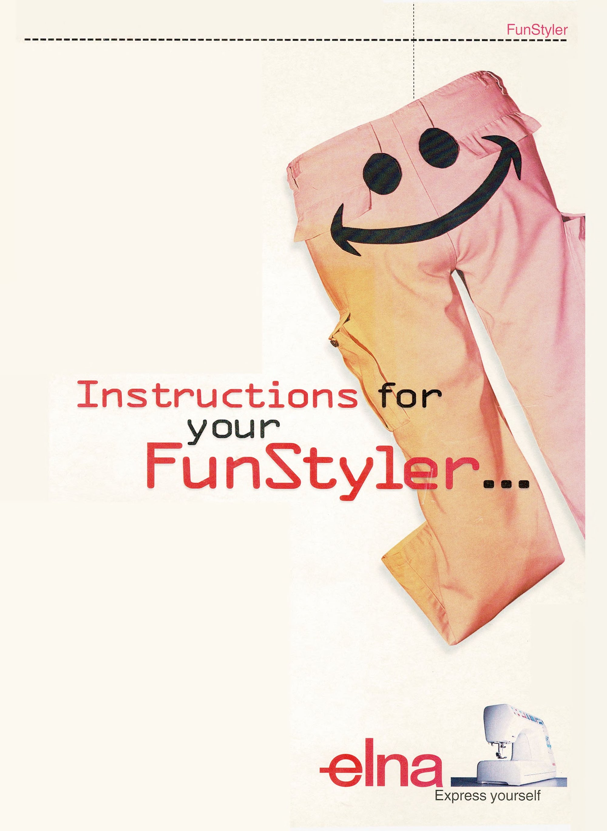 Elna FunStyler Instruction Manual
