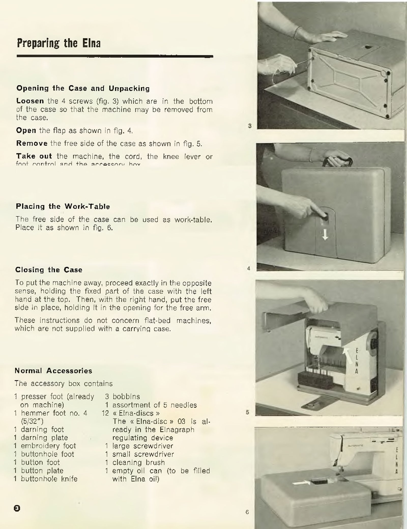 Elna Automatic Instruction Manual