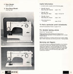 Elna 31/41/62/33/43/64 Instruction Manual Book 1